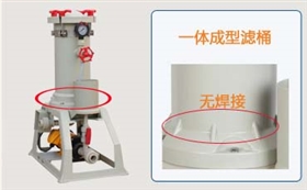 化學(xué)鎳過(guò)濾機(jī)一體成型濾筒